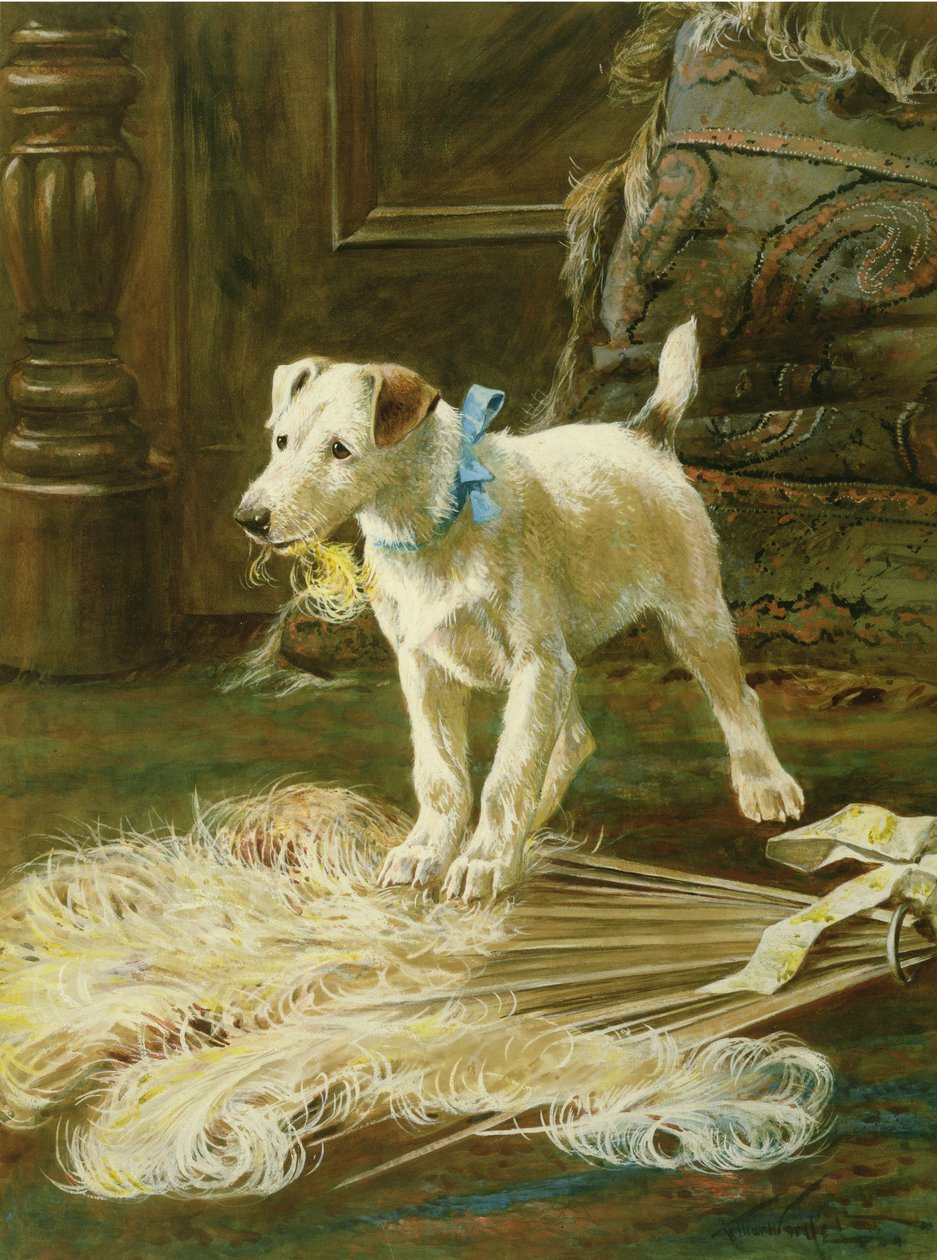 Figiel (olej na płótnie) autorstwa Arthur Wardle