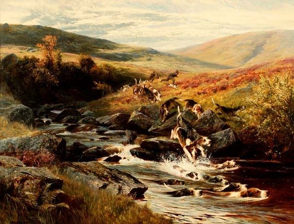 Polowanie na wydry autorstwa Arthur Wardle