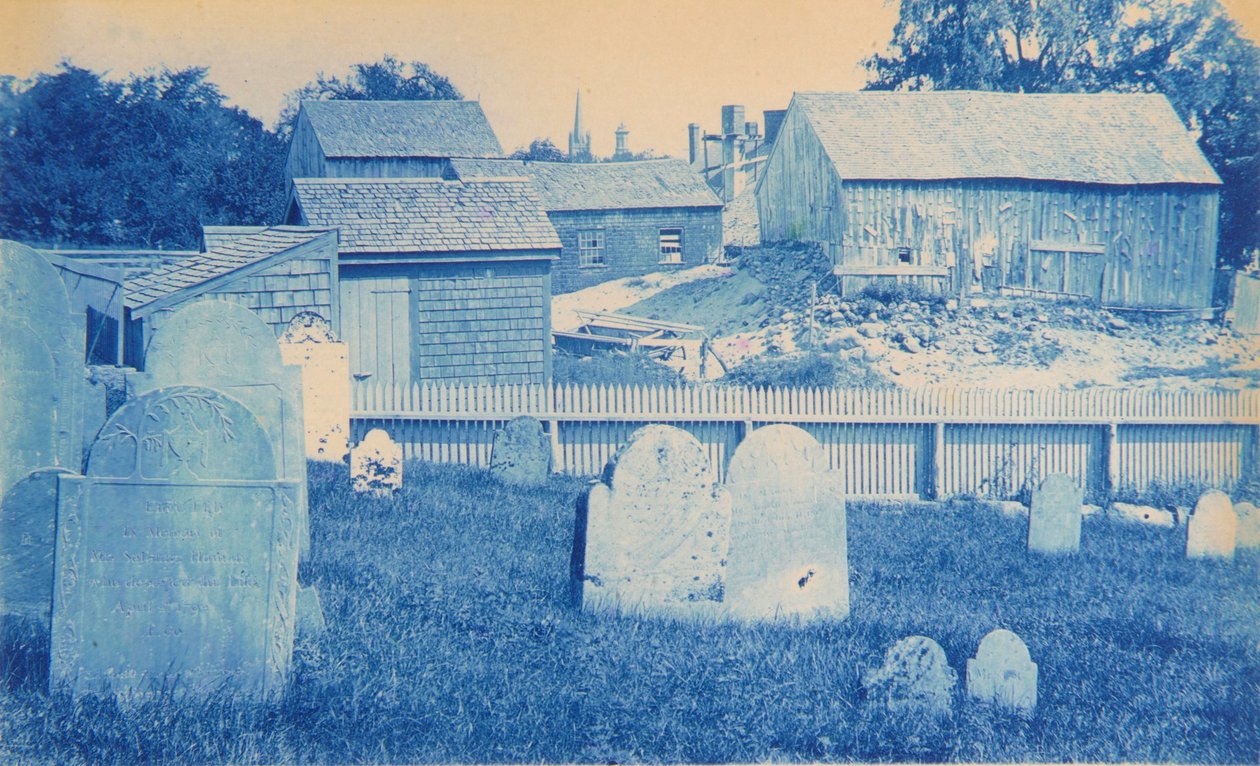Cmentarz w Ipswich autorstwa Arthur Wesley Dow