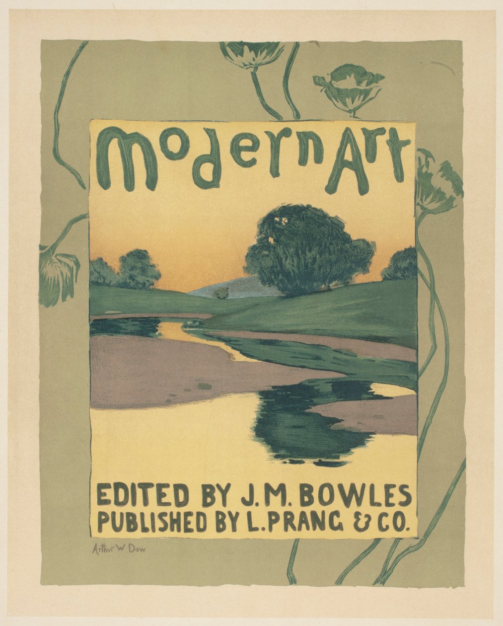 nowoczesny styl autorstwa Arthur Wesley Dow