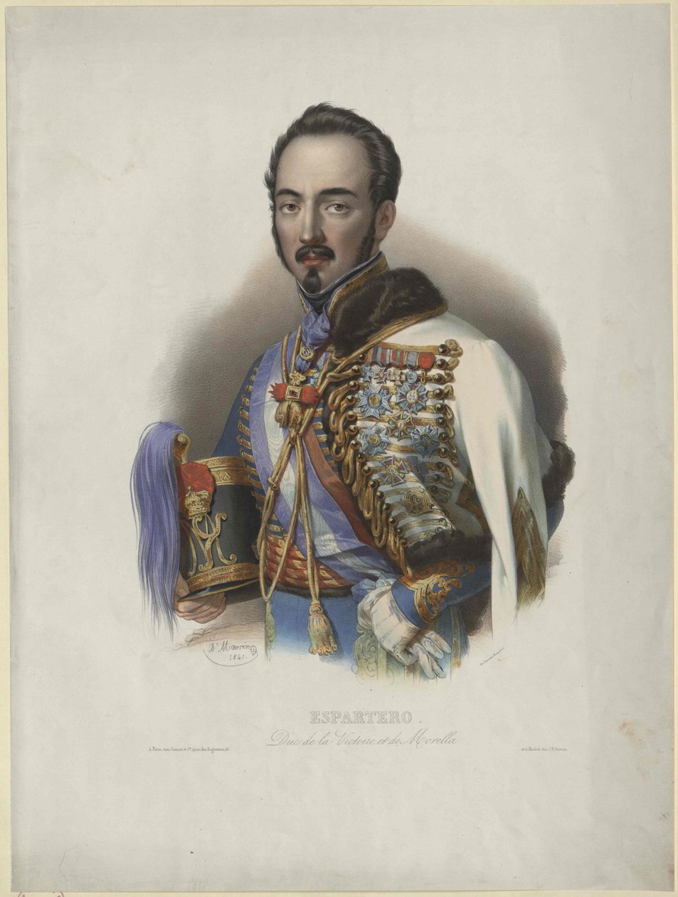 1. Duque de La Victoria Espartero autorstwa Artist Unknown
