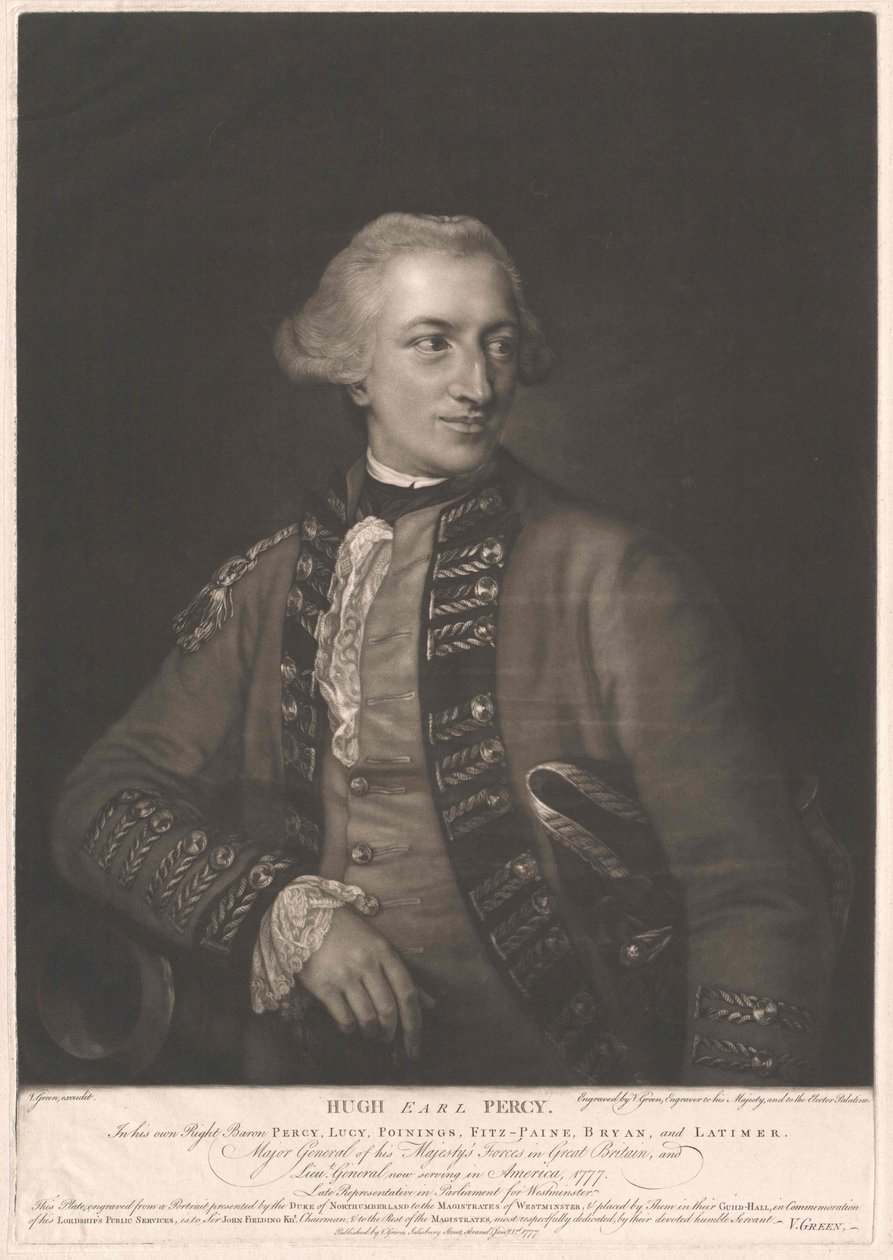 2. książę Northumberland Percy autorstwa Artist Unknown