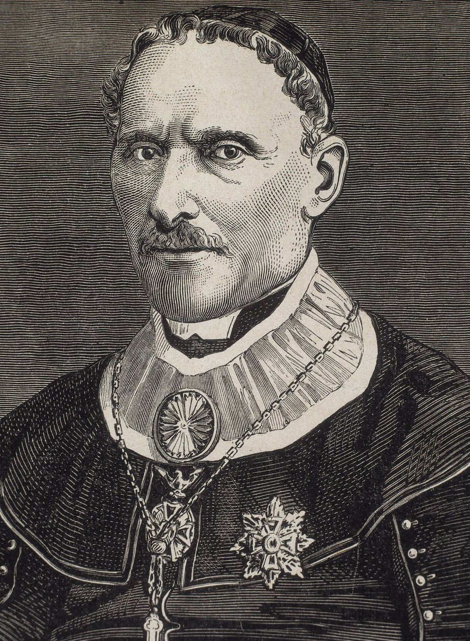 AMBROSIO, Rafael de (19 wiek). Arcybiskup. Rycina. autorstwa Artist Unknown