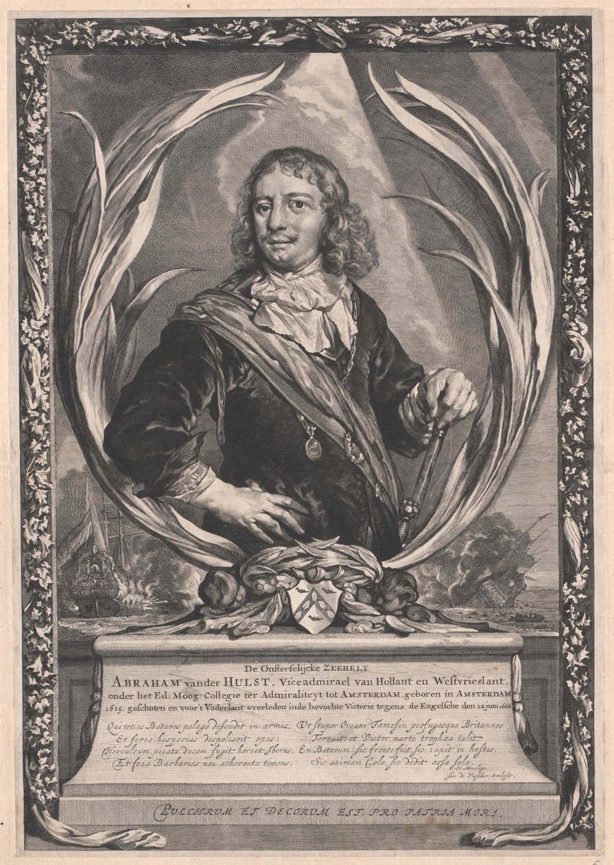 Abraham van der Hulst autorstwa Artist Unknown
