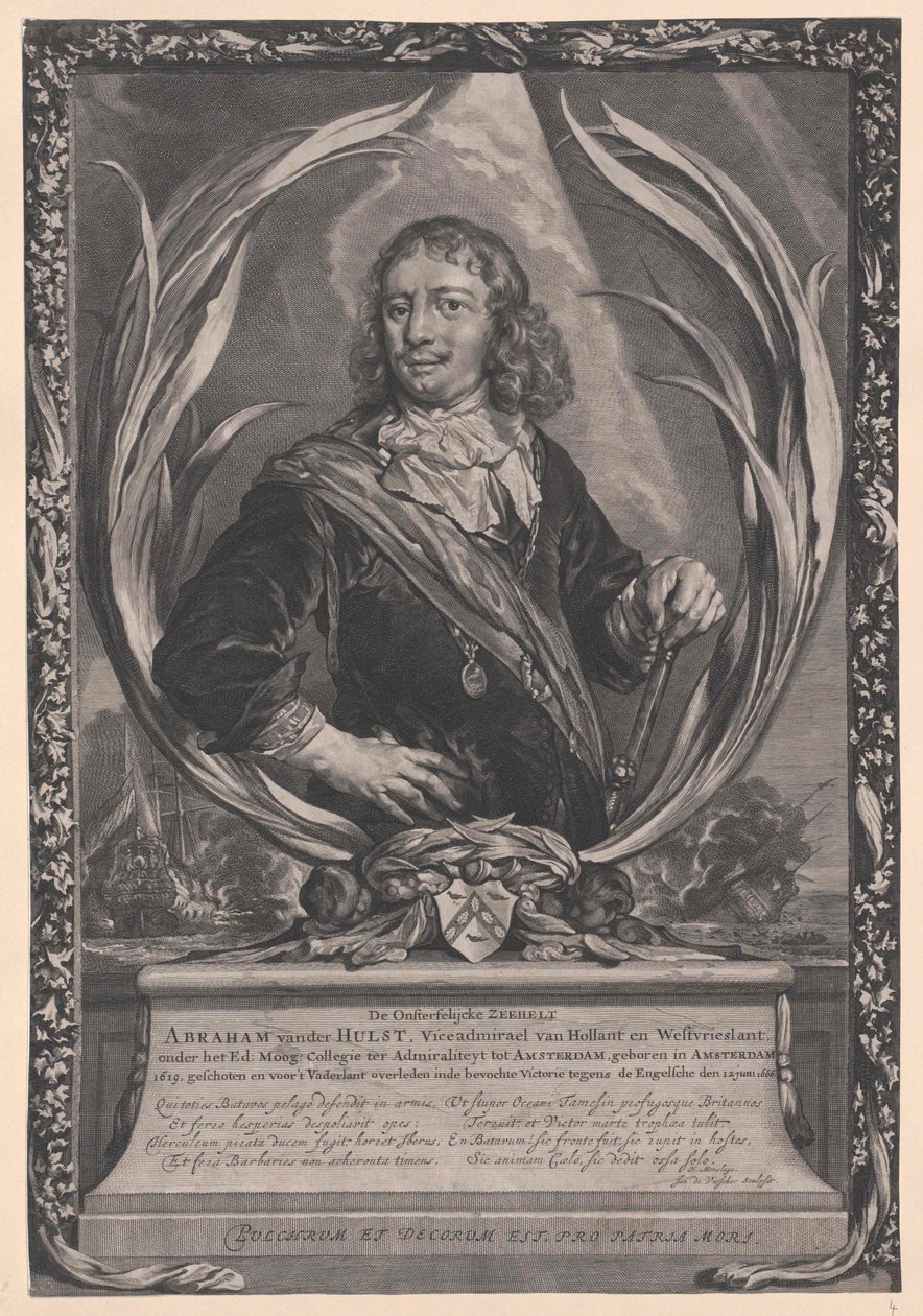 Abraham van der Hulst autorstwa Artist Unknown