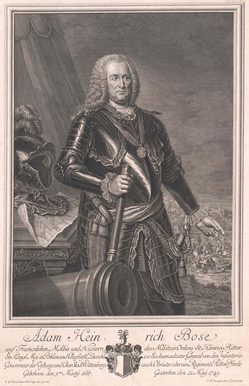 Adam Henry Bose autorstwa Artist Unknown