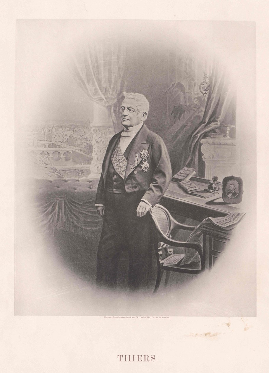 Adolphe Thiers autorstwa Artist Unknown