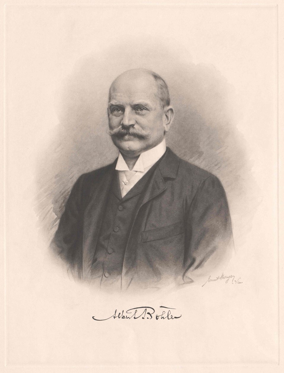 Albert Boehler autorstwa Artist Unknown