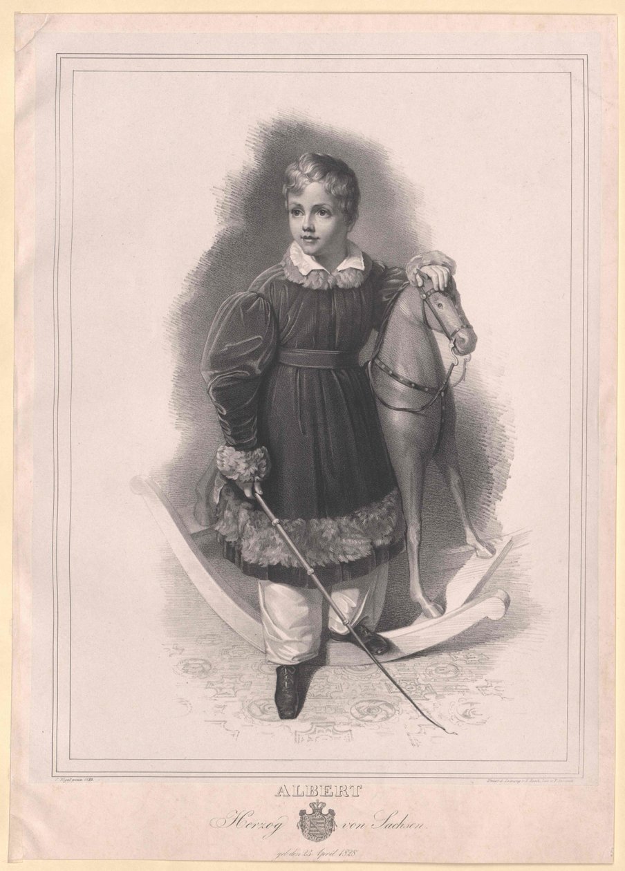 Albert I król Saksonii, autorstwa Artist Unknown