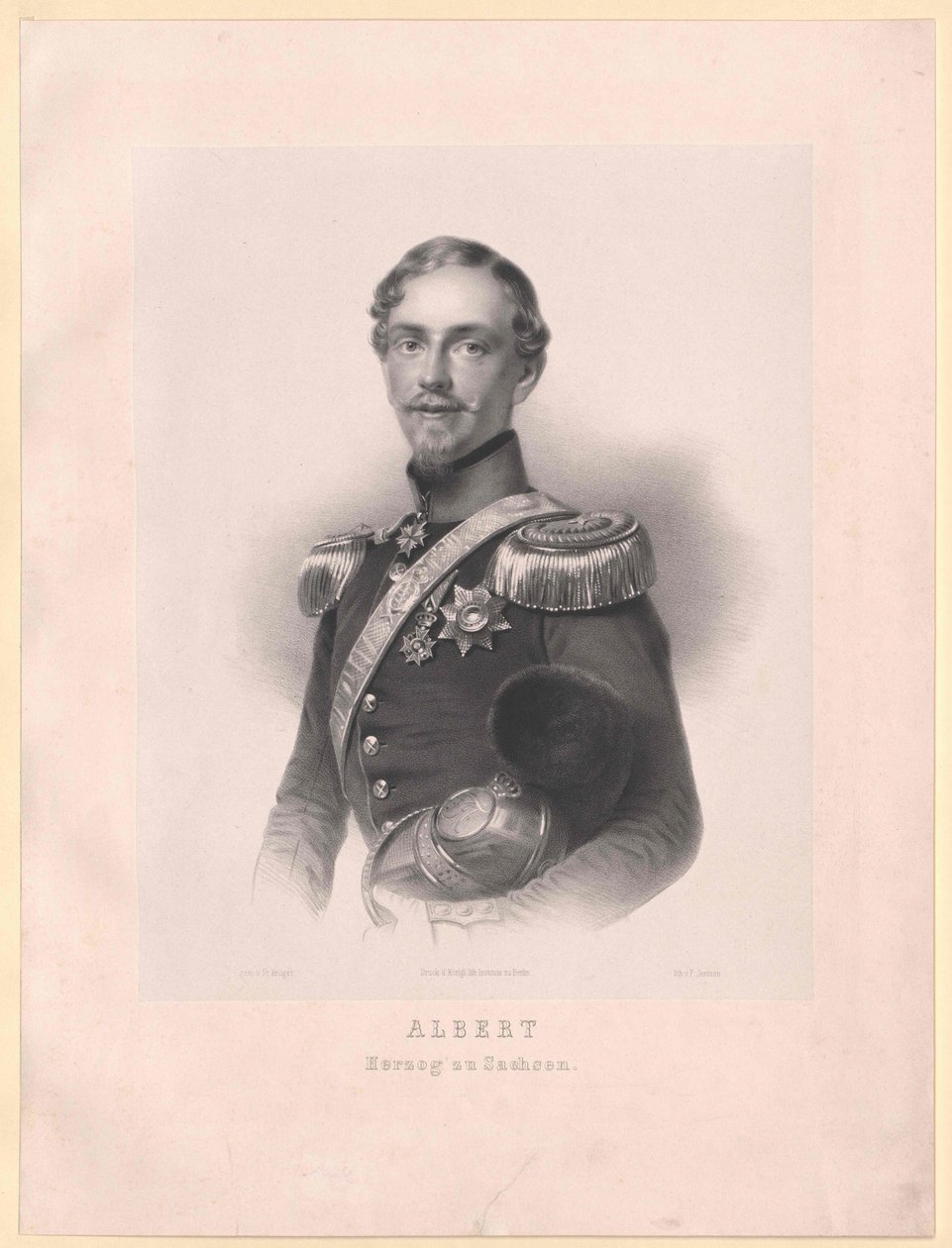 Albert I król Saksonii, autorstwa Artist Unknown