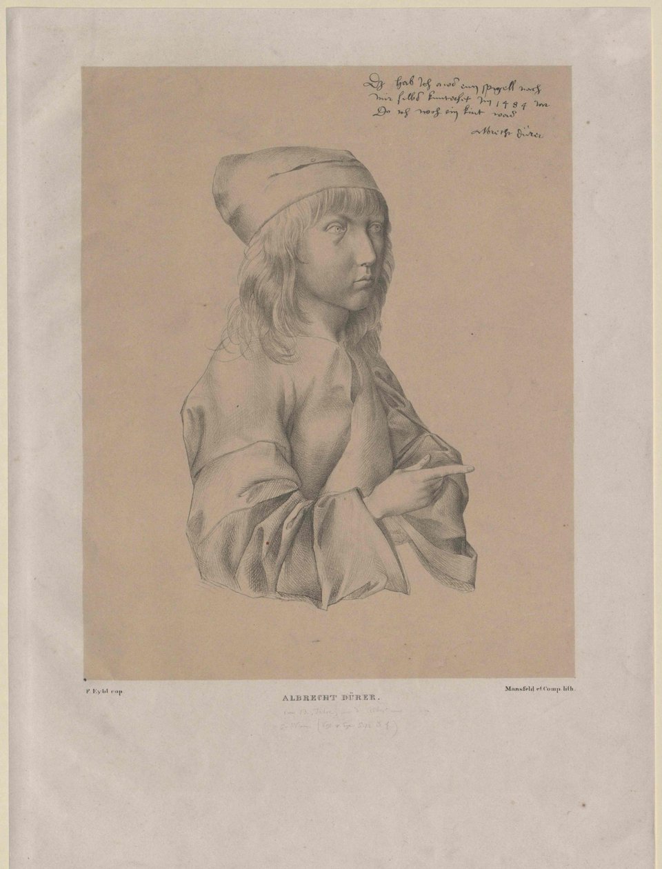 Albrecht Duerer autorstwa Artist Unknown