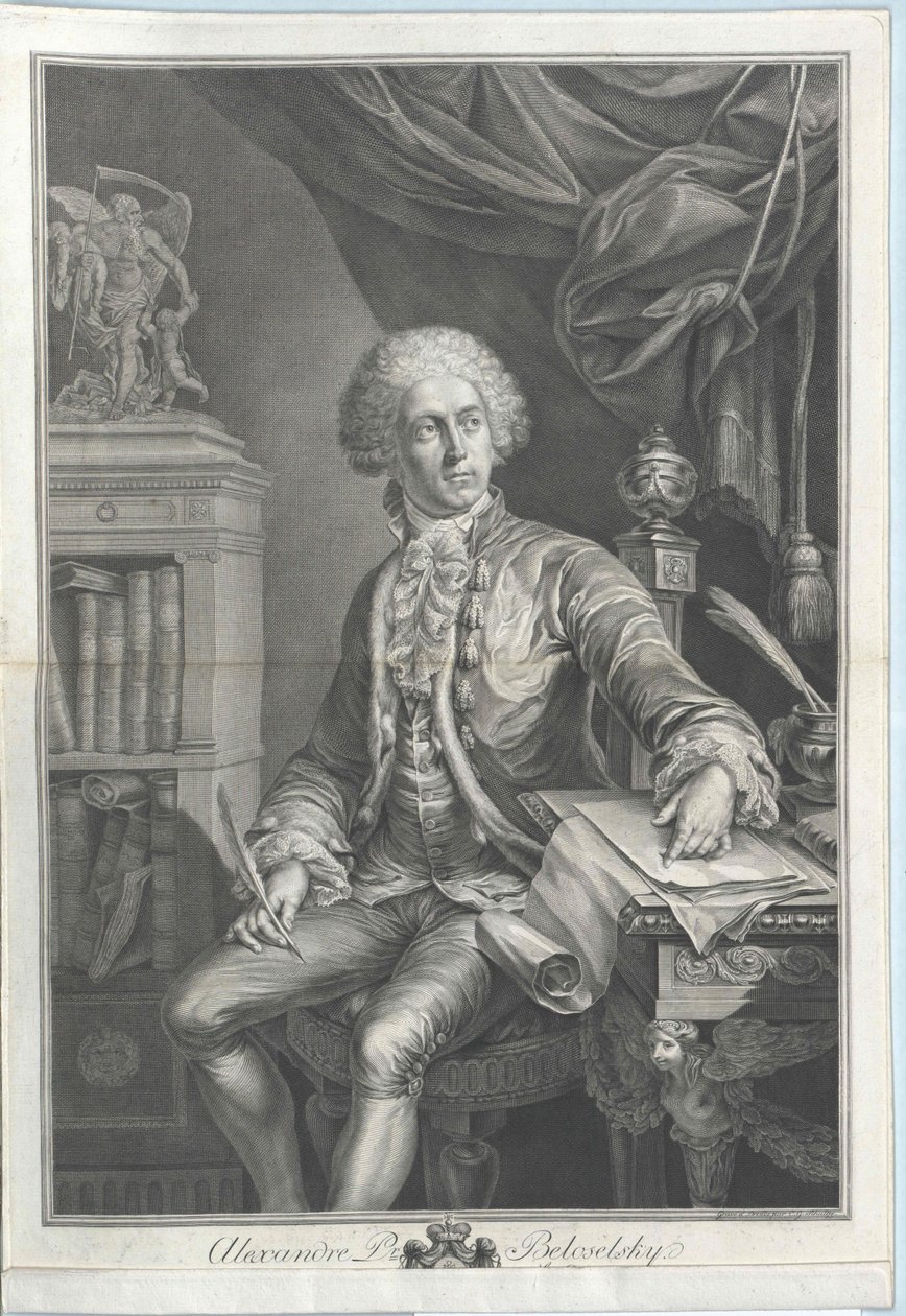 Alexander hrabia Belozersky-Belozersky autorstwa Artist Unknown