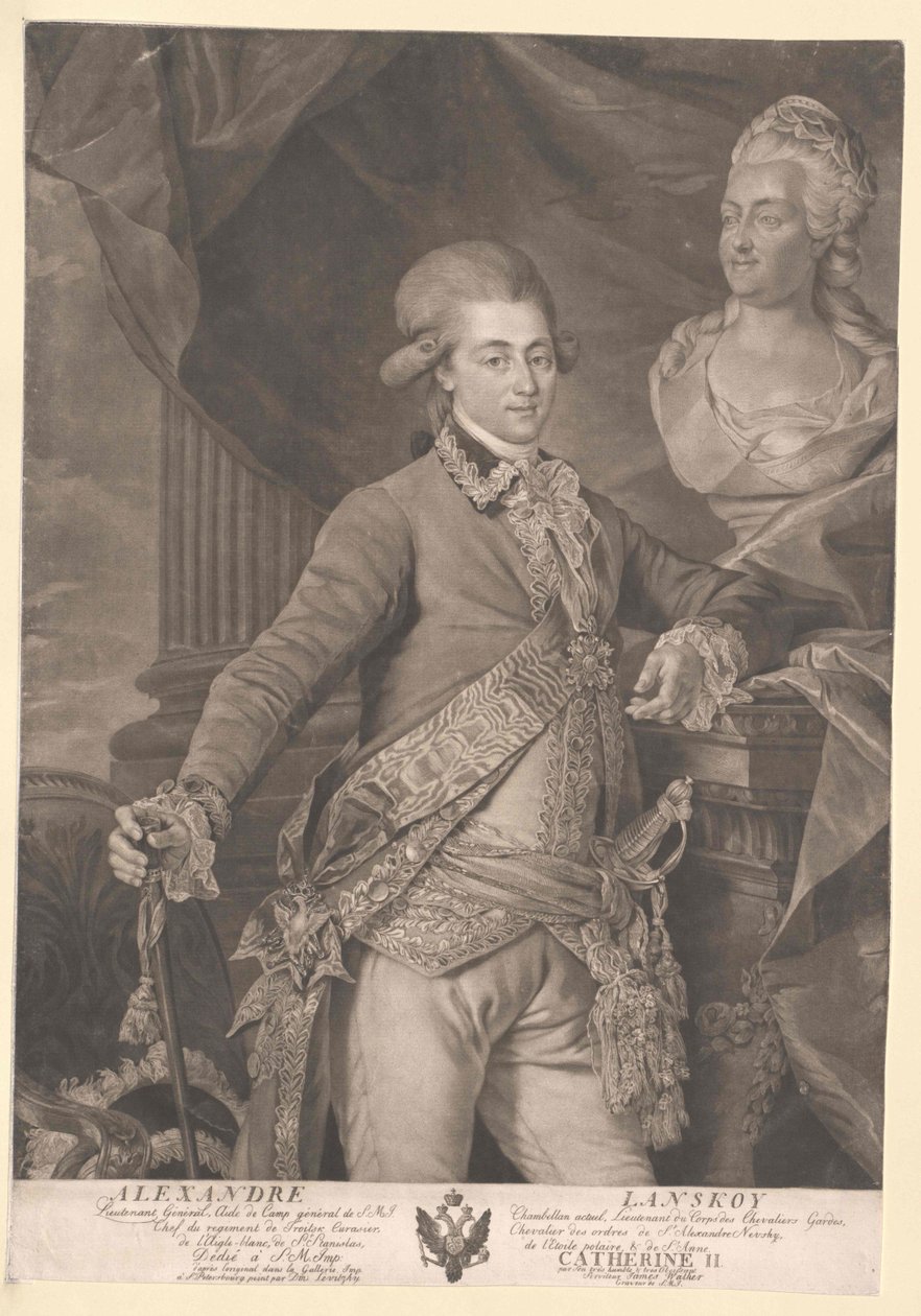 Aleksandr Dimitrijewicz Łanskoj autorstwa Artist Unknown