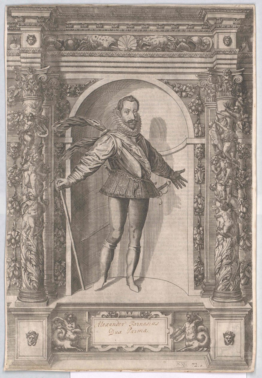 Alexander Farnese autorstwa Artist Unknown