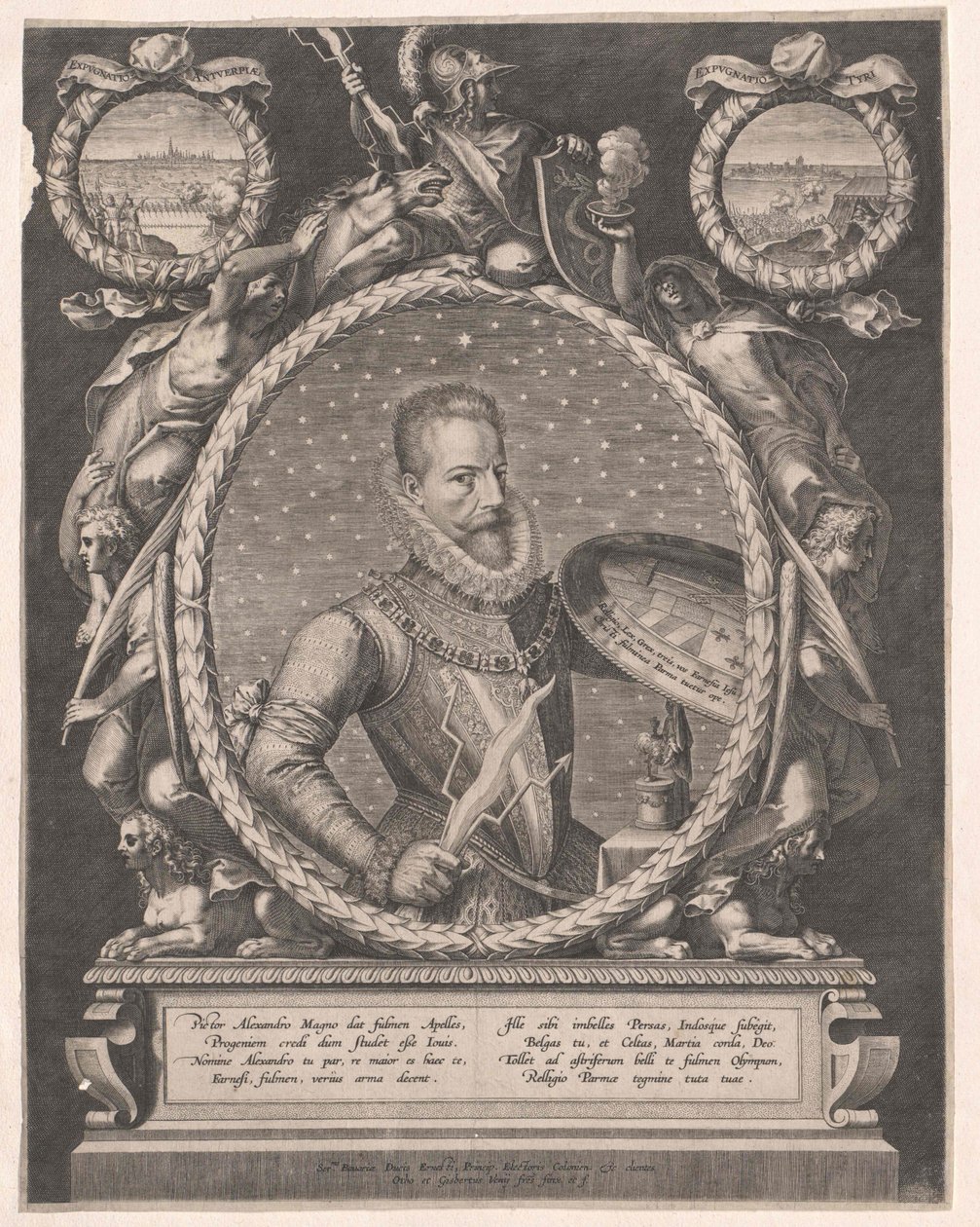 Alexander Farnese autorstwa Artist Unknown