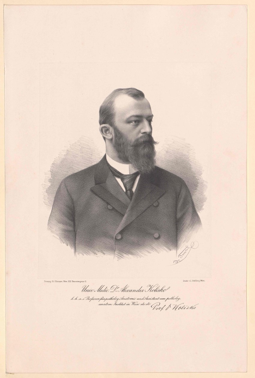 Alexander Kolisko autorstwa Artist Unknown