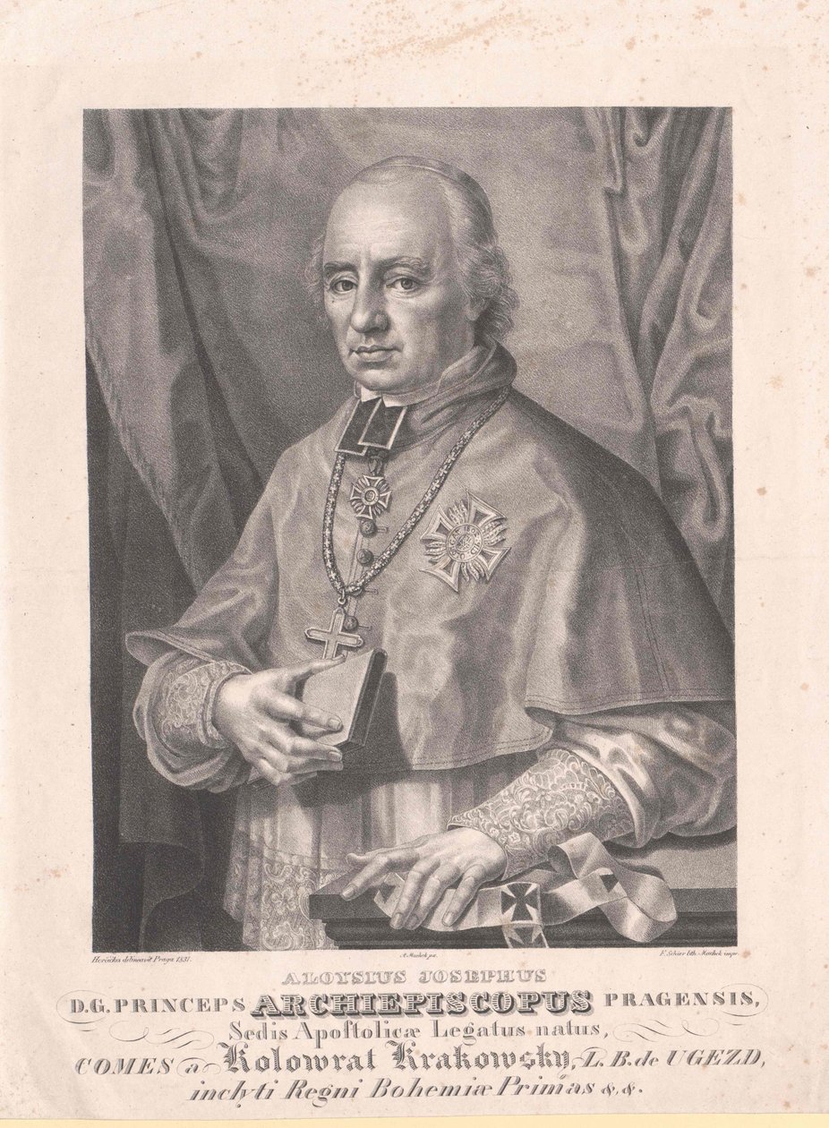 Alojzy Józef hrabia Kołowrat Krakowski autorstwa Artist Unknown