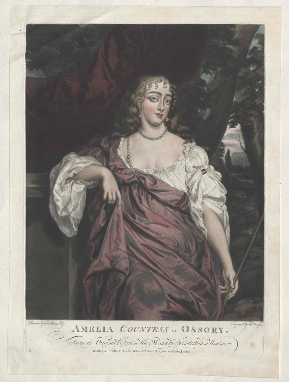 Amalia (Amelia Nassau autorstwa Artist Unknown