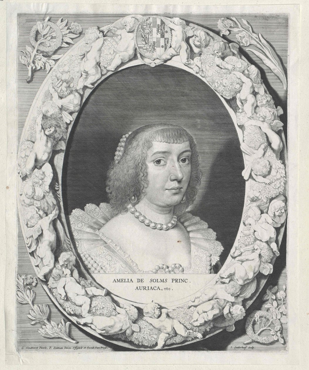 Amalie hrabina Solms-Braunfels autorstwa Artist Unknown