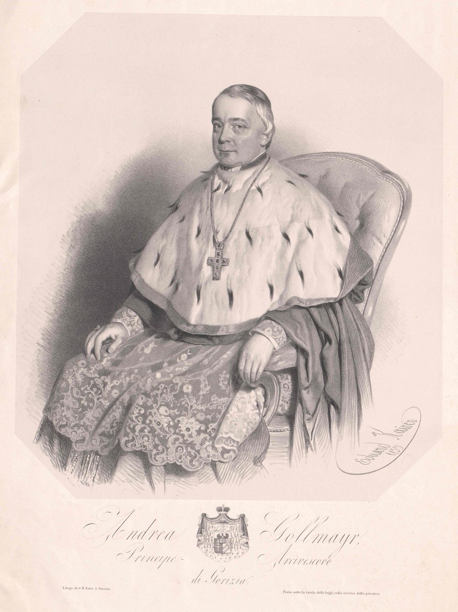 Andreas Gollmayer autorstwa Artist Unknown