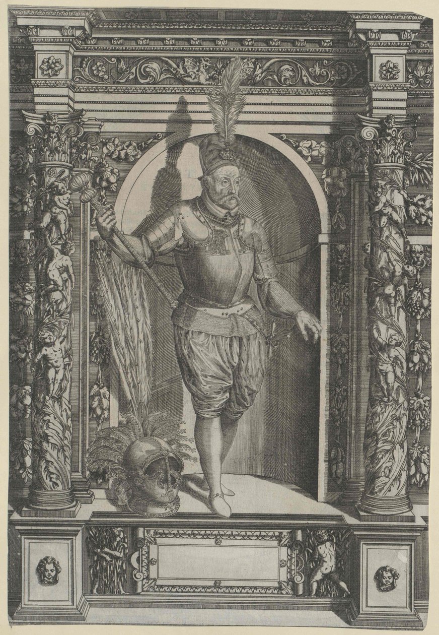 Andreas baron devil na Guntersdorf i Bockfliess autorstwa Artist Unknown