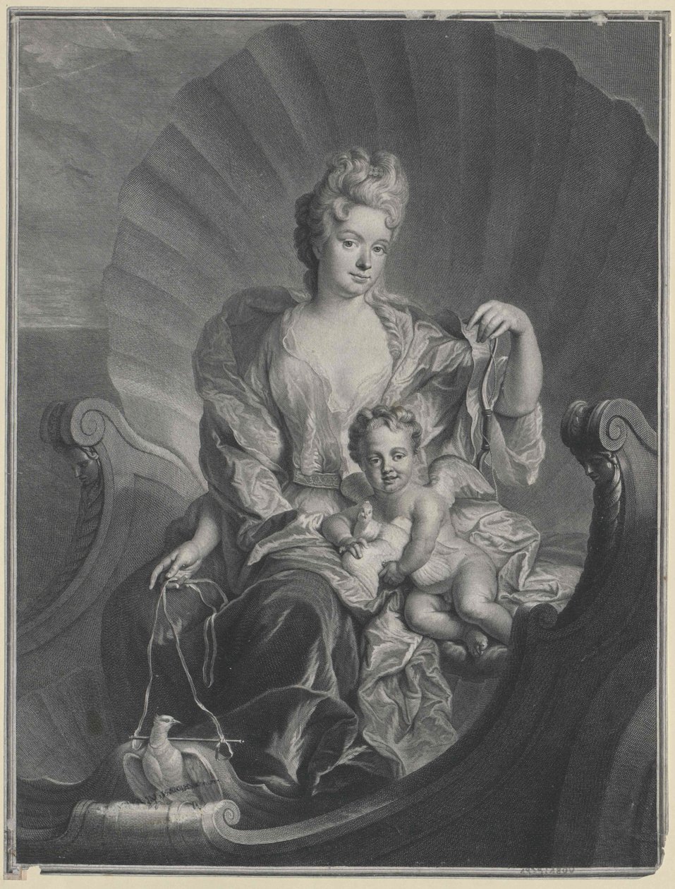 Anna Konstancja hrabina Cosel autorstwa Artist Unknown