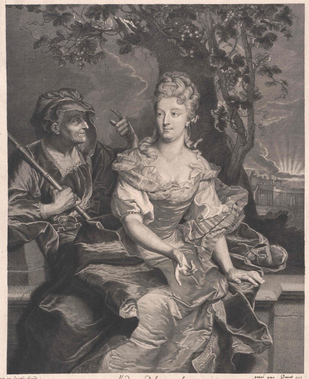 Anne Marie Varice de La Valliere autorstwa Artist Unknown