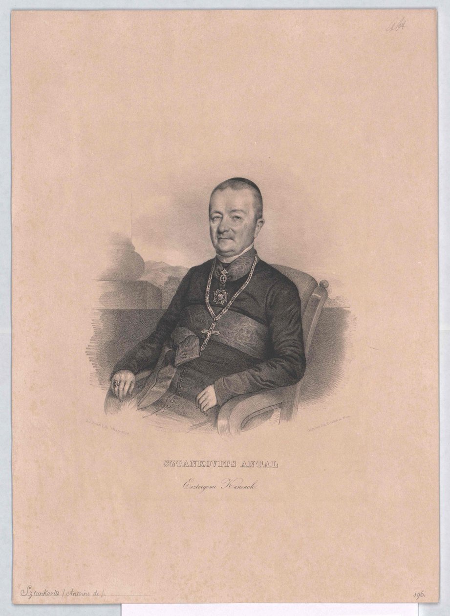 Antal Sztankovits autorstwa Artist Unknown