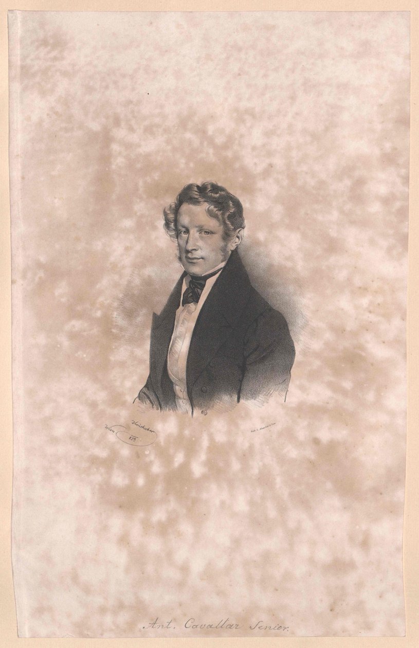 Anton Cavallar autorstwa Artist Unknown