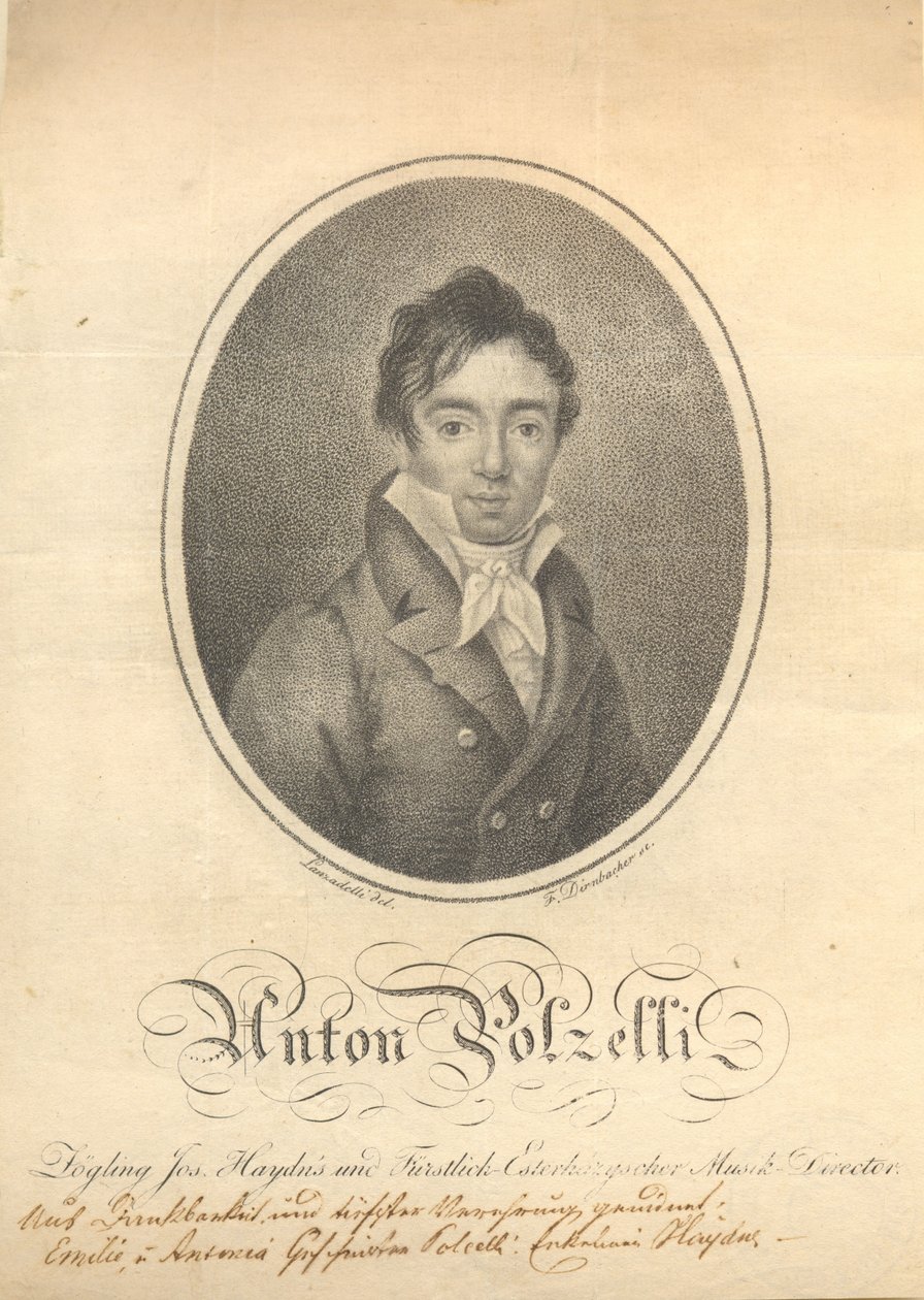 Anton Polzelli autorstwa Artist Unknown