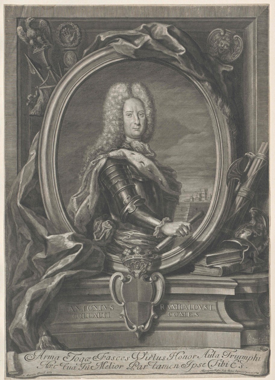 Anton Rambald hrabia von Collalto i San Salvatore autorstwa Artist Unknown