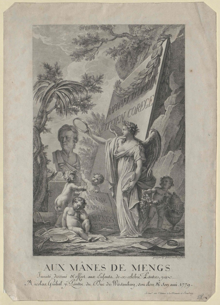 Anton Raphael Mengs autorstwa Artist Unknown