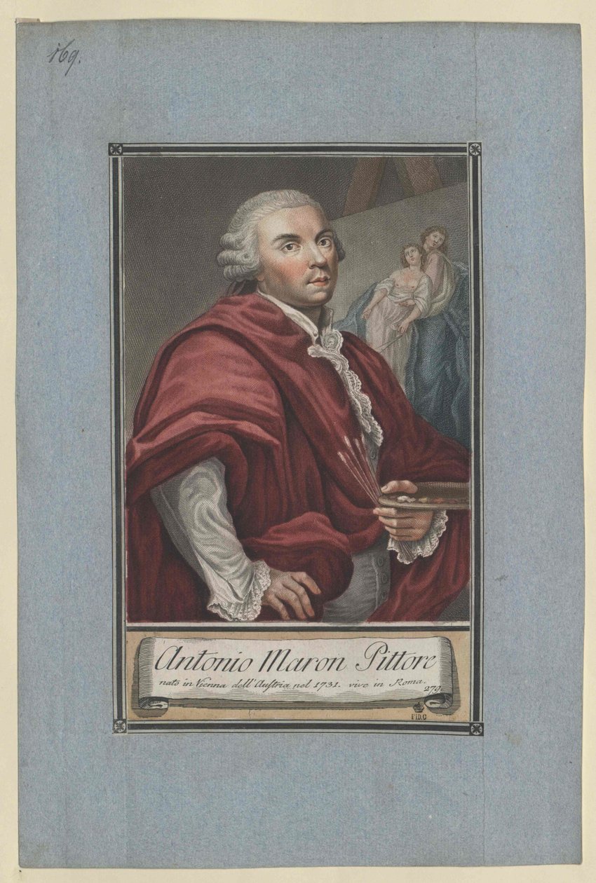 Anton von Maro autorstwa Artist Unknown