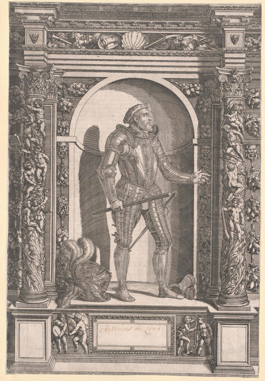 Antonio de Leva autorstwa Artist Unknown