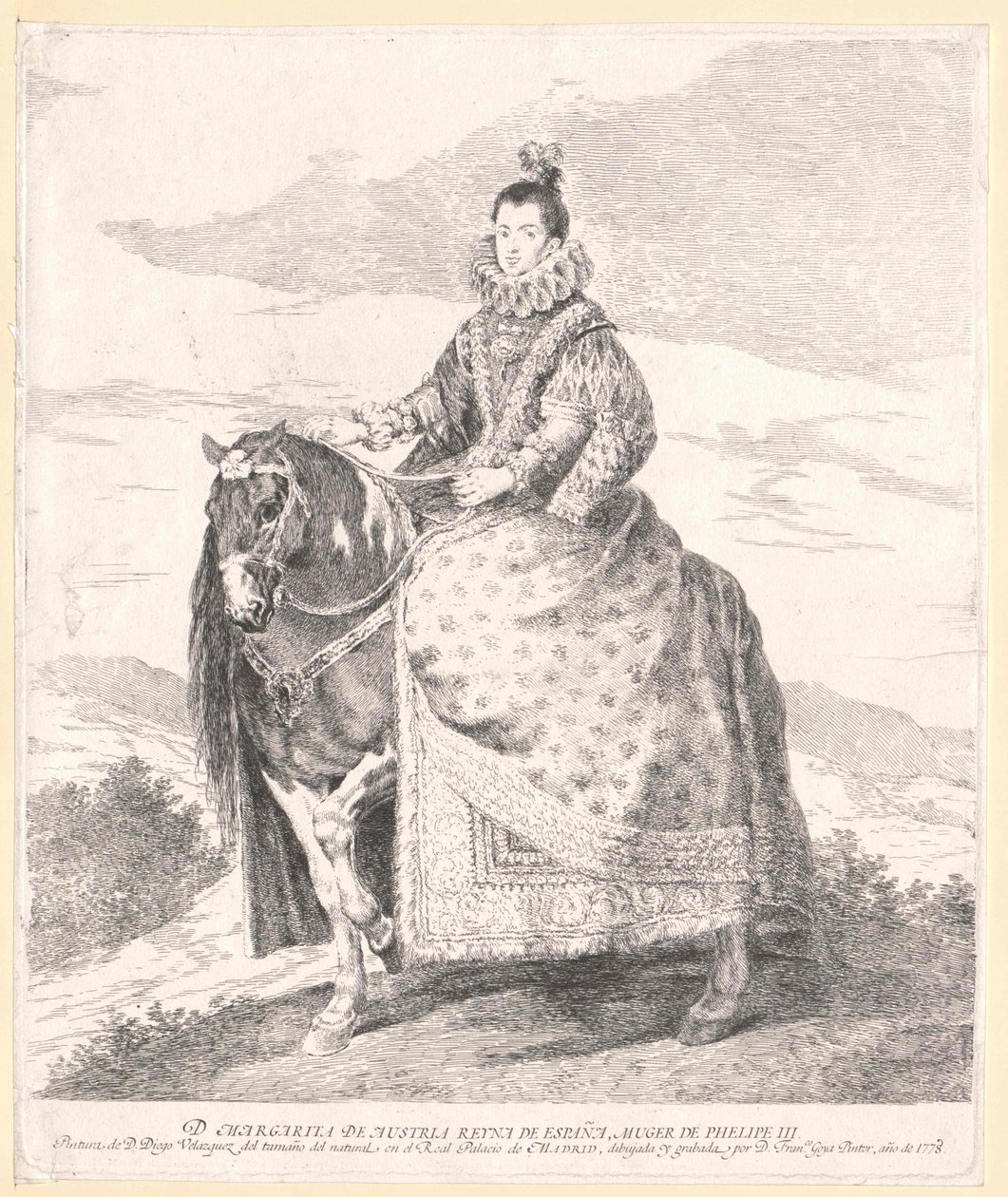 Arcyksiężniczka austriacka (1584-1611) Małgorzata autorstwa Artist Unknown