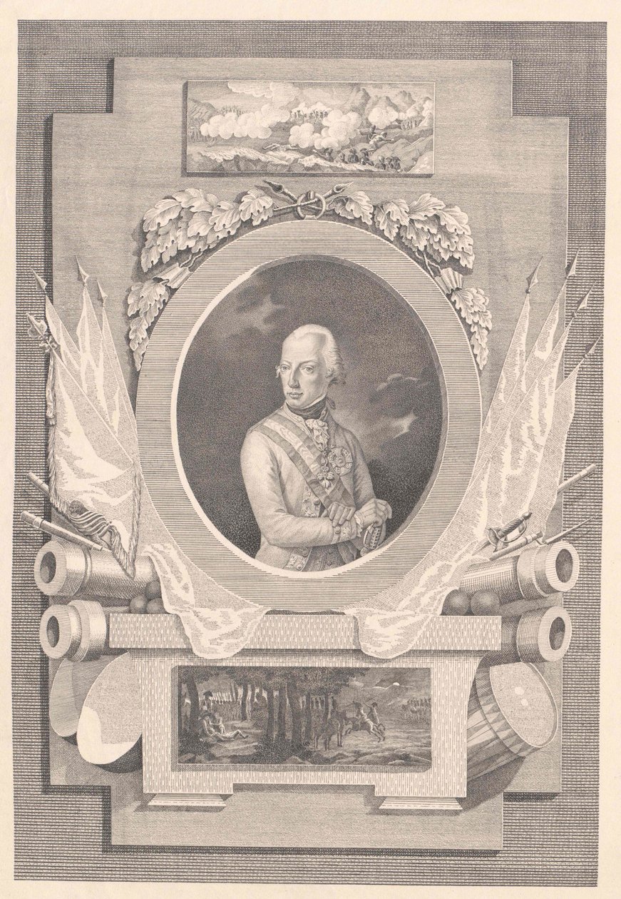 Arcyksiążę Austrii Karol autorstwa Artist Unknown