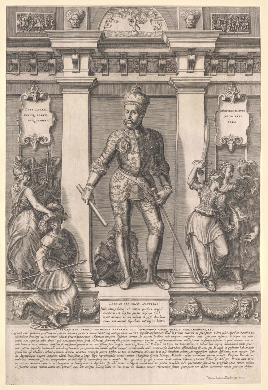 Arcyksiążę Austrii Karol autorstwa Artist Unknown