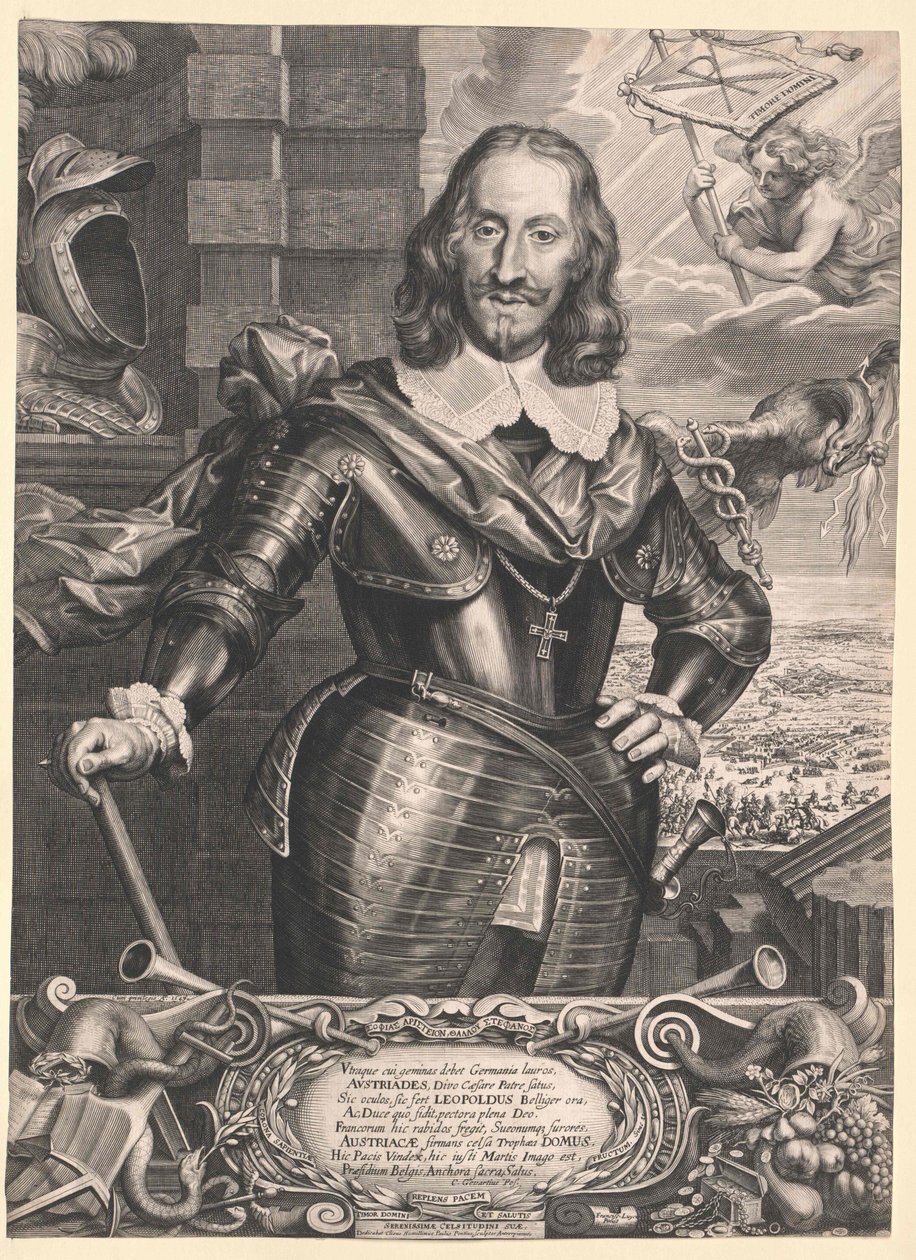 Arcyksiążę Austrii Leopold Wilhelm autorstwa Artist Unknown
