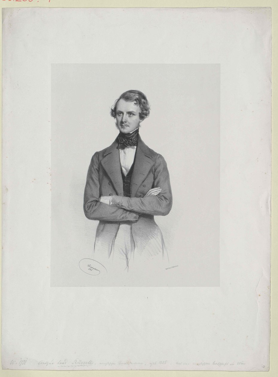 Arthur Lord Russell autorstwa Artist Unknown