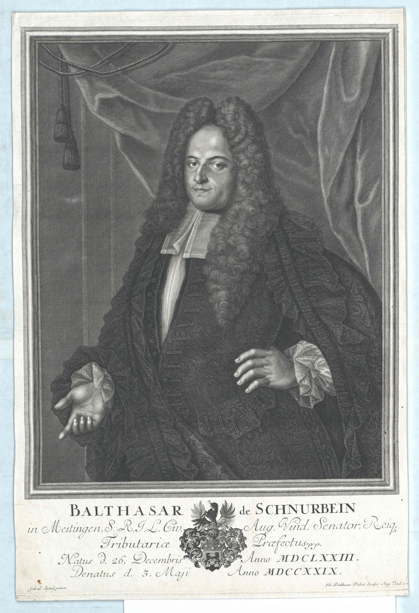 Baltazar Schnurbein von und zu Meitingen autorstwa Artist Unknown