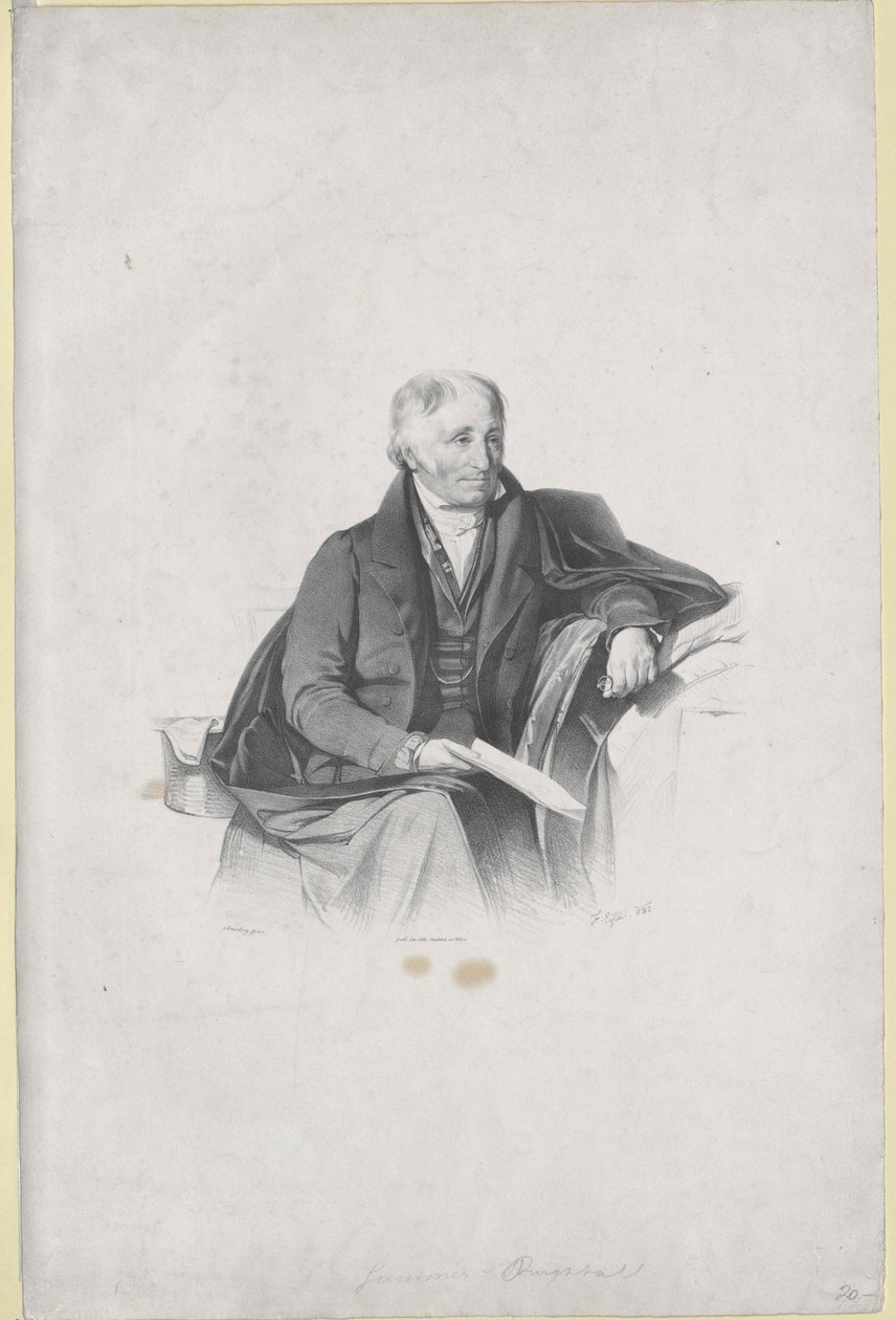 Pan Bernard Baron Eskeles autorstwa Artist Unknown