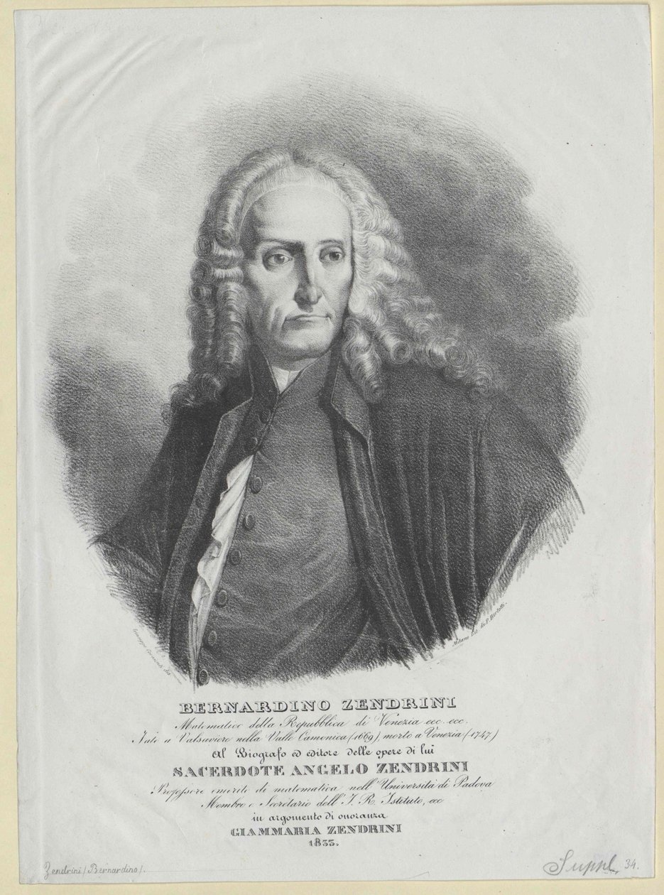 Bernardino Zendrini autorstwa Artist Unknown