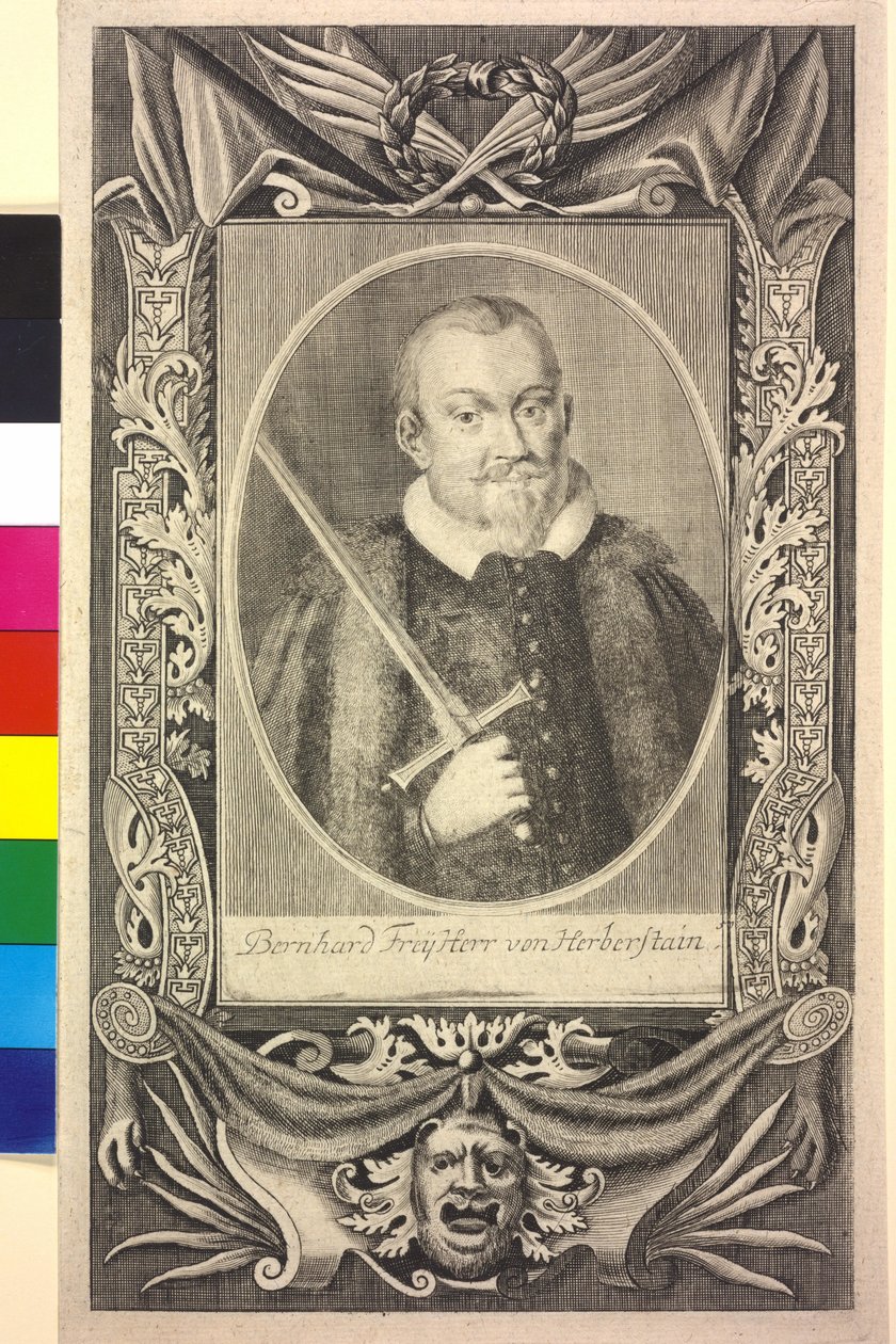 Bernhardin baron Herberstein autorstwa Artist Unknown