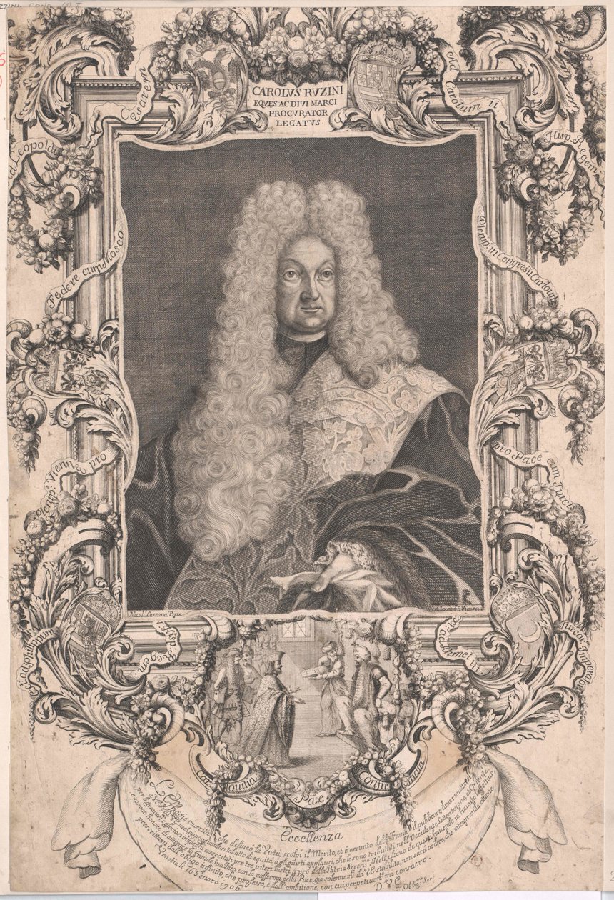 Carlo Ruzzini autorstwa Artist Unknown