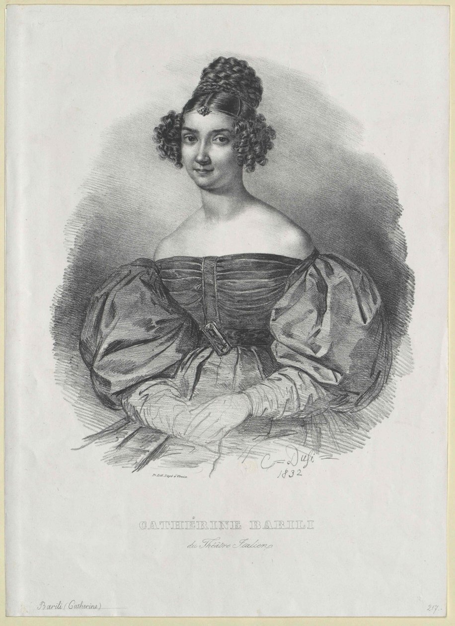 Caterina Barili autorstwa Artist Unknown