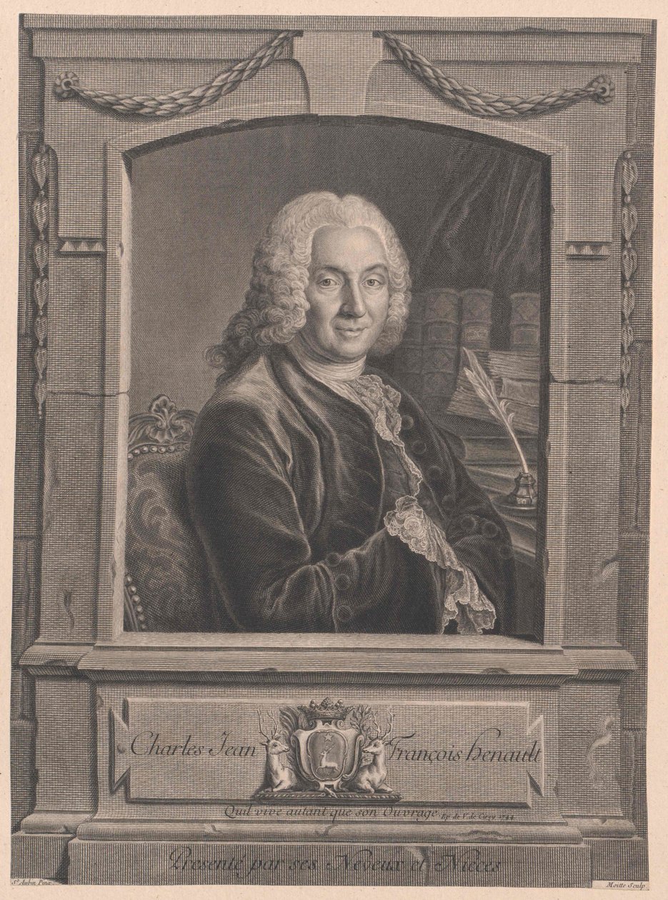 Charles-Jean-Francois Henault autorstwa Artist Unknown