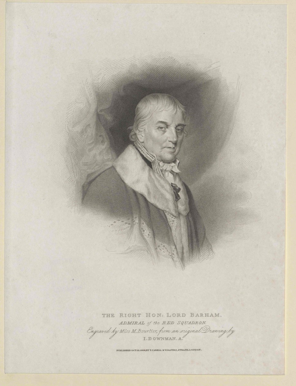 Charles Baron Barham Middleton (w druku) autorstwa Artist Unknown