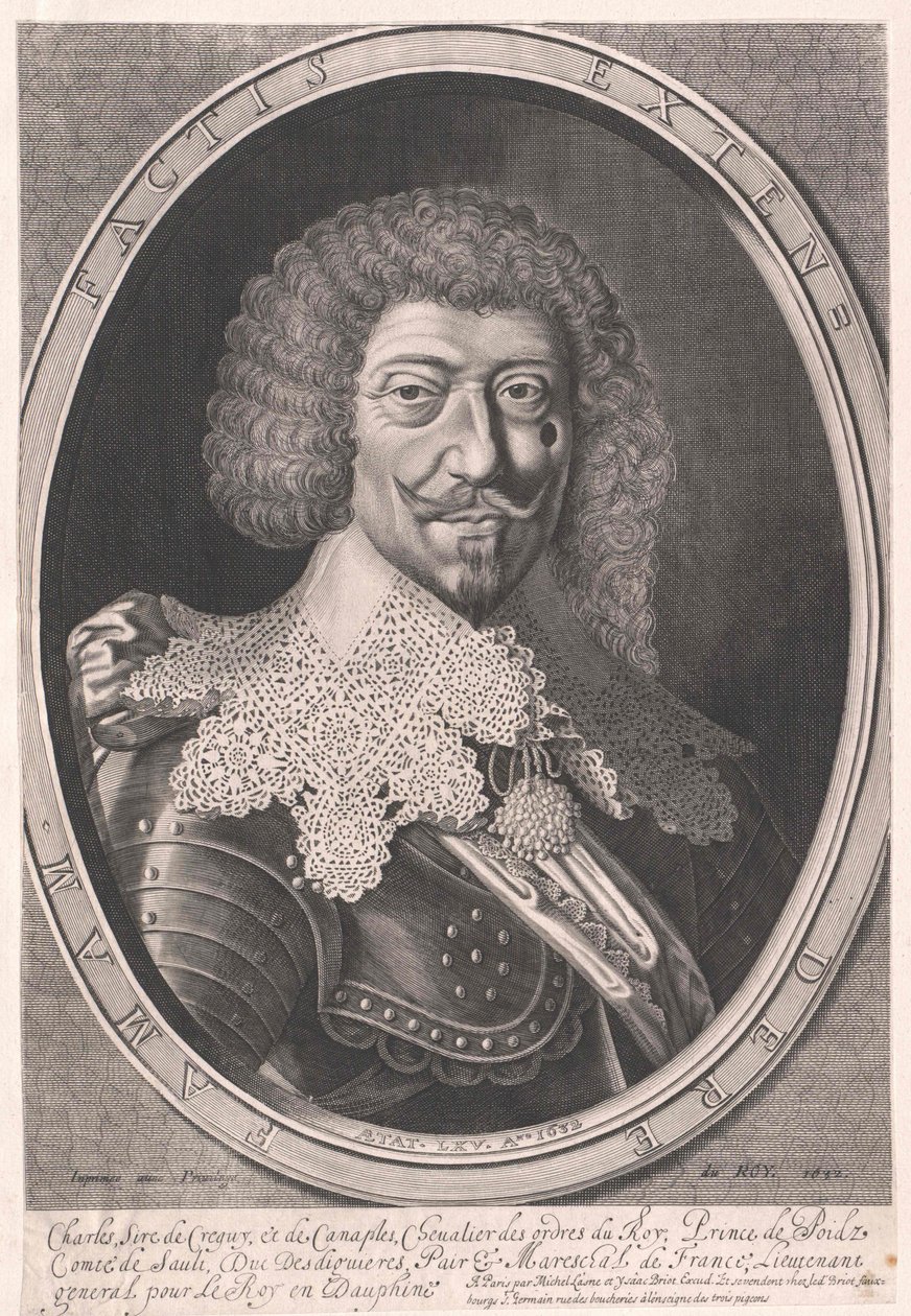 Charles Duc de Lesdigueres Cr00710075y autorstwa Artist Unknown
