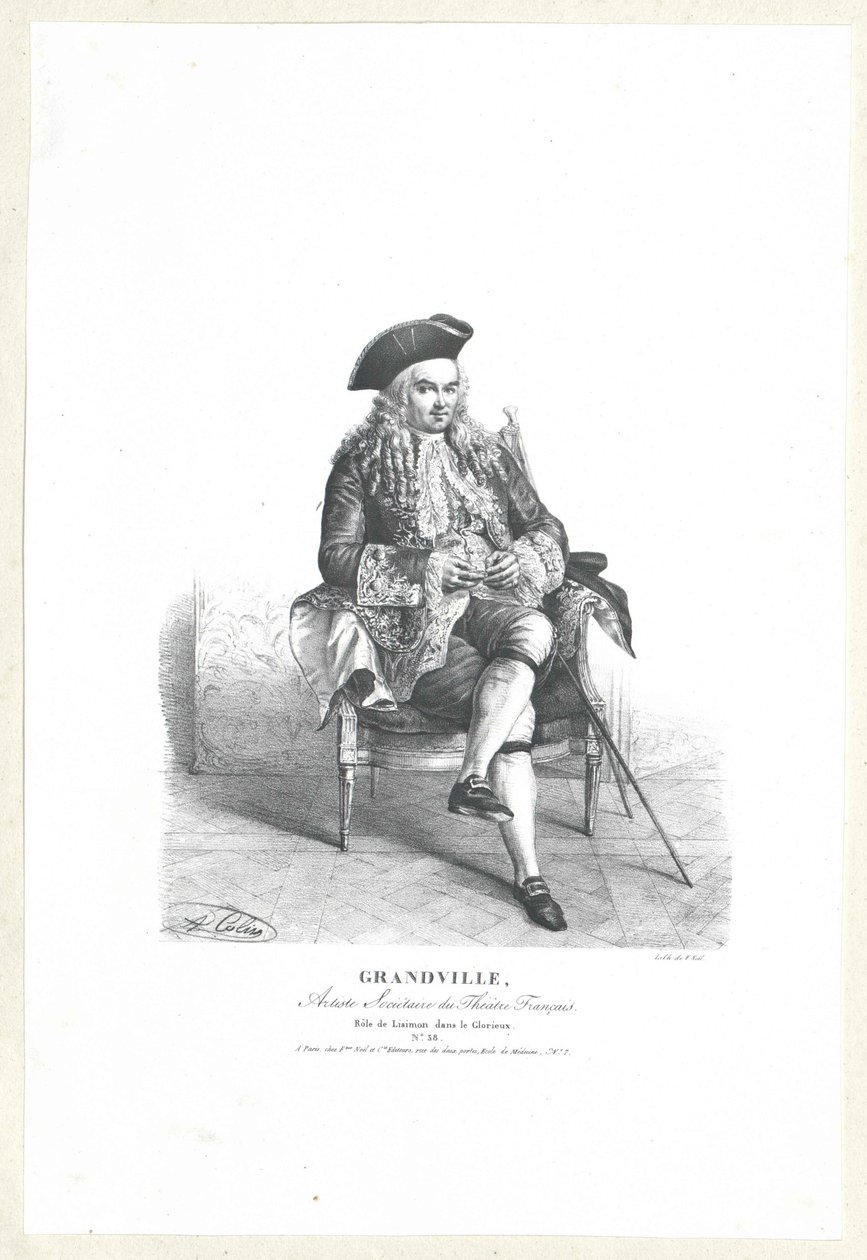 Charles Francois Grandin autorstwa Artist Unknown