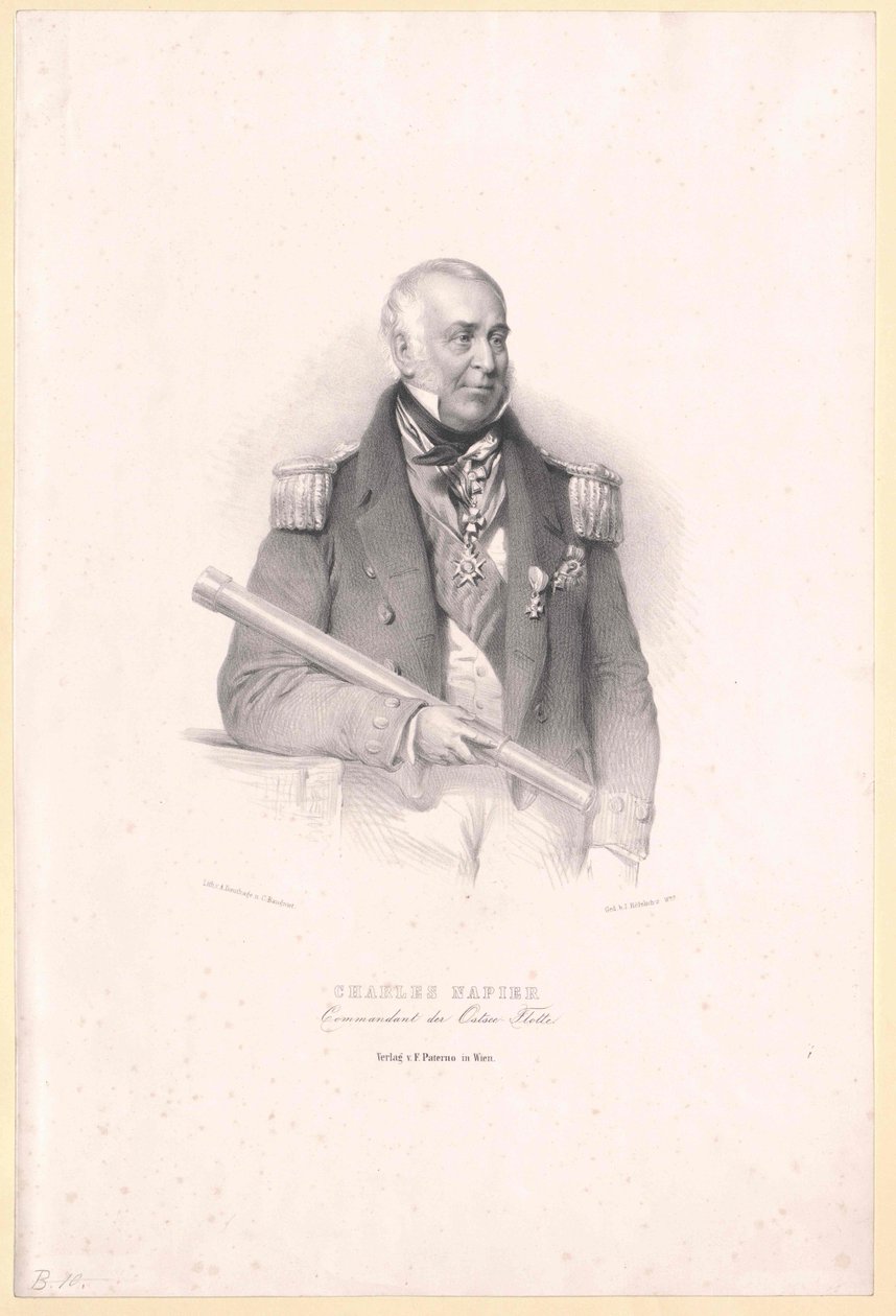 Charles Napier autorstwa Artist Unknown